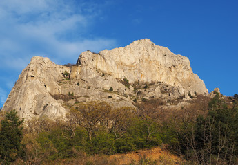 Fototapeta na wymiar Rock in Crimea