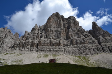 Dolomiti Friulane - Croda Montanaie e bivacco Perugini