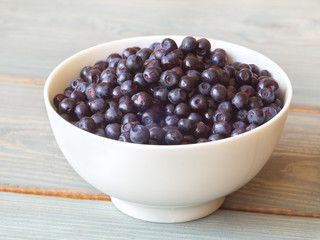 fresh blueberries