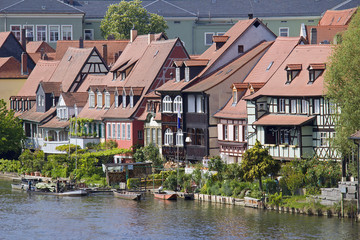 Fototapeta na wymiar Bamberg Little Venice, Germany