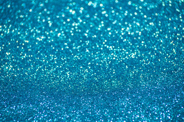 defocused abstract blue lights background
