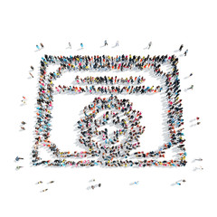 people in the shape of a certificate, medicine