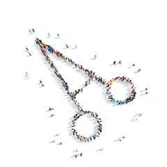 people in theshape of clip, medicine