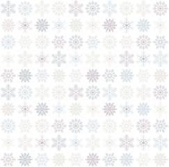 seamless snowflake background