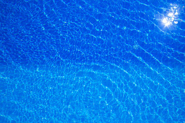 Swimming pool water