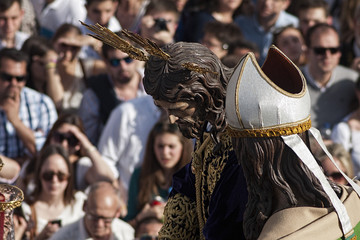 Jesús de Nazaret ante Caifás, semana santa de Sevilla, hermandad de San Gonzalo