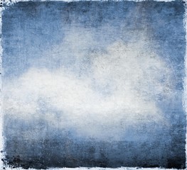 Grunge blue abstract background or texture