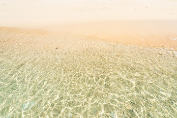 Beautiful sea and the white beach, Okinawa, Japan
