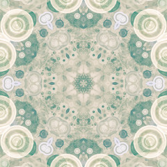 Abstract kaleidoscopic pattern.