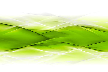 fond abstrait vague verte
