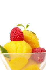 glace à la mangue