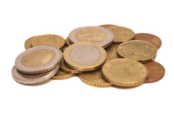 euro coins
