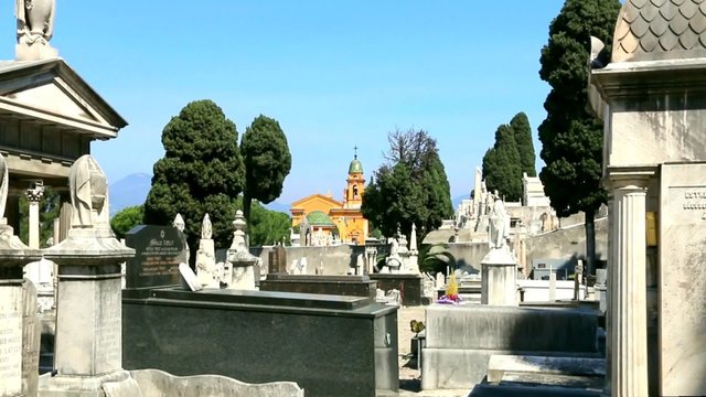 Cimeti&egrave;re du chateau &agrave; Nice