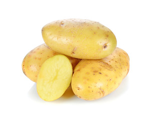 potato isolated on white background