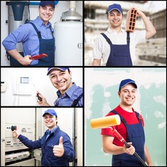  Man doing many different jobs © Minerva Studio