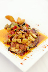 fish in sauce