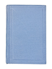 Голубая книга в плотной обложке изолирована
