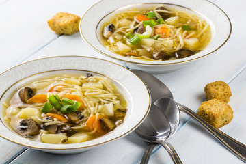 Mashroom soup.