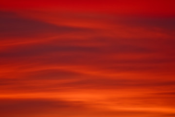 Fototapeta premium View of red sky can be used as abstract background