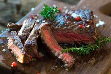Juicy Fillet Steak with Fresh Herbs
