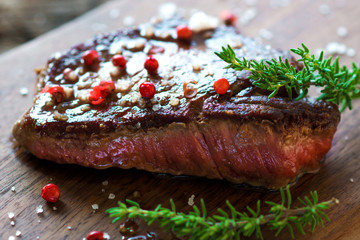 Juicy Fillet Steak with Fresh Herbs
