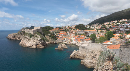Rugged Coastline of Dubrovnik, Croatia