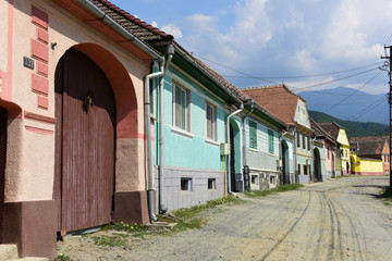 Fototapeta na wymiar Transylvanian countryside