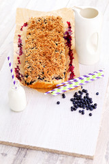 blueberry cake