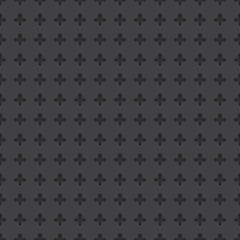 Technology vector geometric perforated material seamless dark grey background for applications (app), web user interfaces (ui), internet sites, business. Abstract technology minimalism wallpaper