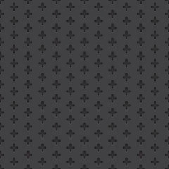 Technology vector geometric perforated material seamless dark grey background for applications (app), web user interfaces (ui), internet sites, business. Abstract technology minimalism wallpaper