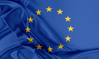 Europe Flag. 