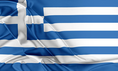 Greece Flag. 