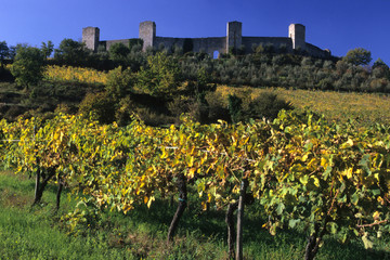 castello monteriggioni toscana