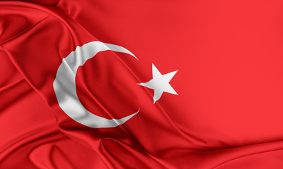 Turkey Flag. 