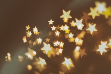 stars abstract blur background