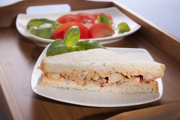 sandwich with chicken
