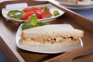 sandwich with chicken
