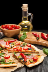 Delicious home made pizza