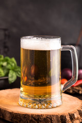 Glass of beer