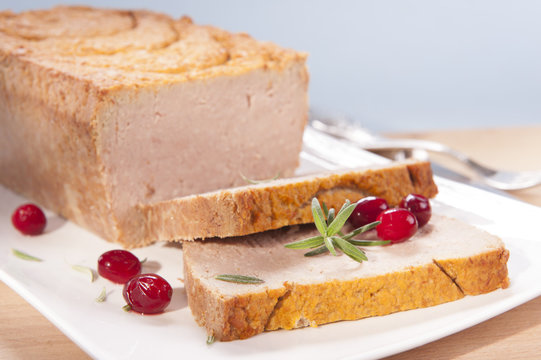 pate with cranberries
