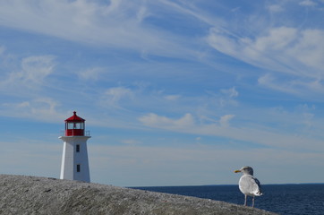 Beobachteter Leuchtturm