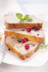 pate with cranberries
