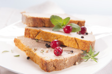 pate with cranberries
