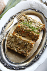 tasty vegetarian pate 
