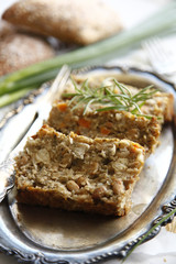 tasty vegetarian pate 
