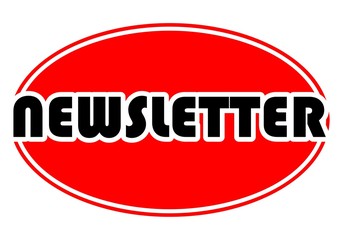 Newsletter Sign red and black