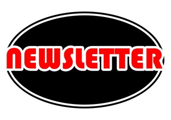 Newsletter Sign black and red