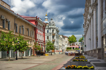 На пересечении улицы Мусы Джалиля