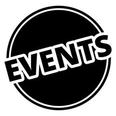 Events Button black
