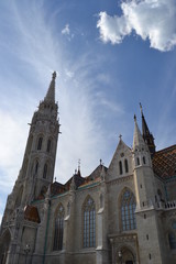 Fototapeta na wymiar Iglesia de Matías Budapest